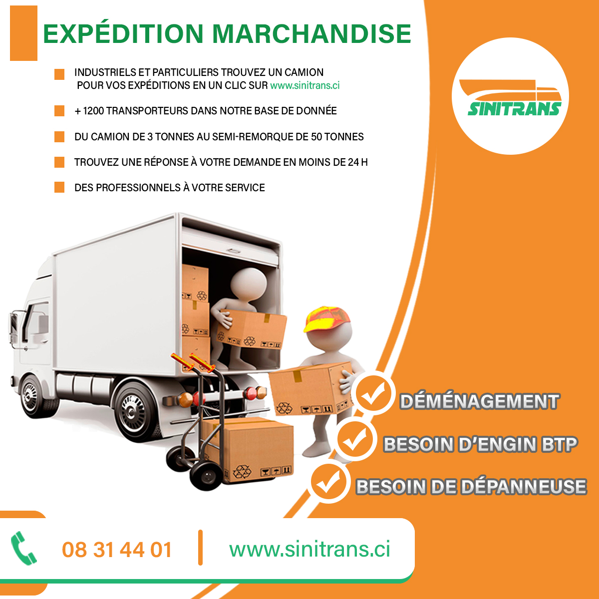 Expédition Marchandise